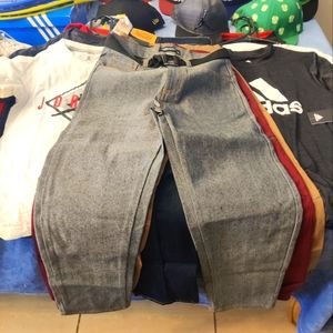 Denim & Rivets Size 12 Boys Pants w belt